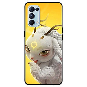 Ốp lưng dành cho Oppo Reno 5 mẫu Thỏ Sừng
