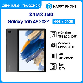 Máy tính bảng Samsung Galaxy Tab A8 (2022) - Hàng chính hãng - ĐÃ KÍCH HOẠT BẢO HÀNH ĐIỆN TỬ