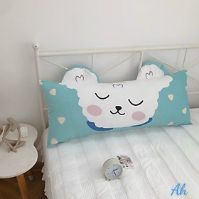 Mua Gối Tựa Kê Đầu Giường Trang Trí Dài 1m2 - Gấu Xanh
