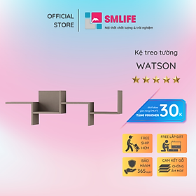 Mua Kệ gỗ trưng bày kiểu dáng thanh lịch SMLIFE Watson