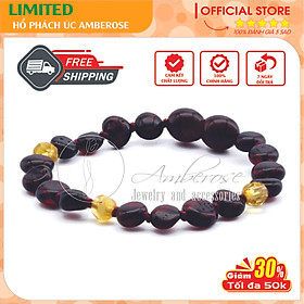 Bộ Vòng Amber Úc Cho Bé 0 - 10 tuổi ( Mẫu Đặc Biệt ) SABLMT10
