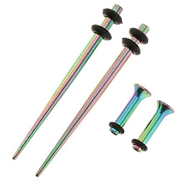 4Pcs Ear Expander Ear Stretching Gauge Tunnel Plug Stretcher Piercing