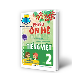 Sách - Phiếu ôn hè Tiếng Việt lớp 2