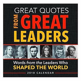 Hình ảnh Great Quotes From Great Leaders: Words From The Leaders Who Shaped The World