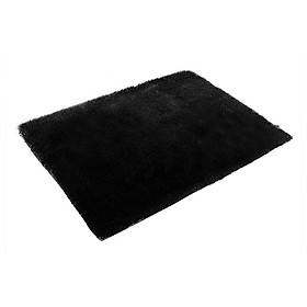 Fluffy Rug Anti-Skid Shaggy Area Rug Home Bedroom Carpet Floor Mat 16 Colors