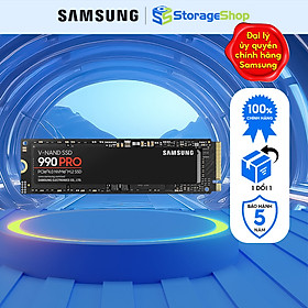 Mua Ổ cứng gắn trong SSD Samsung 990 PRO M.2 PCIe Gen4.0 x4 NVMe 2.0 - 1 Đổi 1 - Bảo Hành 5 năm Hàng chính hãng