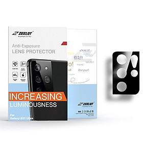 Mua Dán Cường Lực Bảo Vệ Camera Samsung Galaxy S21 Ultra/S21 Plus/S21 5G ZEELOT Black - Hàng Nhập Khẩu