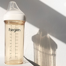 Bình sữa Hegen PPSU 330ml núm ti dành cho bé trên 6 tháng tuổi