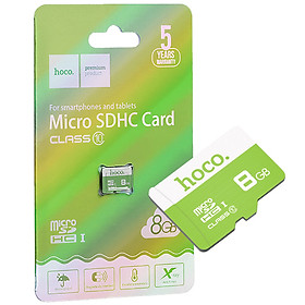 Mua Thẻ Nhớ 8GB Class10 Tốc Độ Cao MicroSD Chính Hãng Hoco