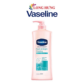 Sữa dưỡng thể Vaseline Healthy Bright Fresh & Bright Cooling giúp làm dịu và sáng da (350ml) - Hàng chính hãng