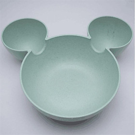 Kid Mickey Bowl Dishes Cartoon Mouse Lunch Box Kid Baby Children Infant Baby Rice Feeding Bowl Plastic Snack Plate Tableware