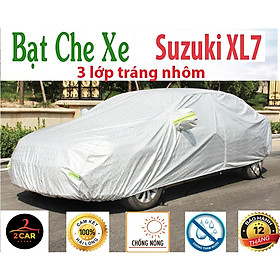 Bạt che phủ xe Suzuki XL7 Hàng 3 lớp che nắng, chống mưa Cao Cấp