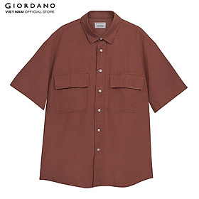 Áo Sơ Mi Nam Linen Ngắn Tay Giordano 01042208