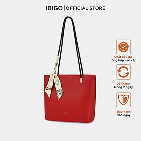 Túi đeo vai dây mảnh công sở, túi nữ đi chơi phối khăn thời trang IDIGO FB2-4310