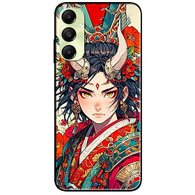 Ốp lưng cho Samsung A04 - A04S - A05 - A05S - Cô Gái Đồ Đỏ - Hàng Chính Hãng