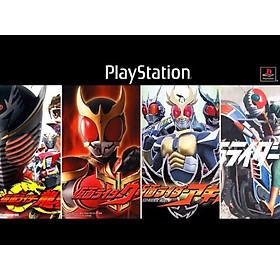 Mua  HCM Bộ 5 Game ps1 kamen rider