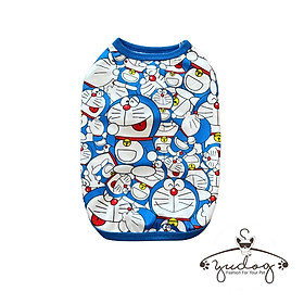 ÁO HỌA TIẾT HOẠT HÌNH DORAEMON DỄ THƯƠNG CHO THÚ CƯNG CHÓ MÈO