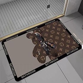 Mua THẢM SICILON HÌNH BEARBRICK SIÊU DỄ THƯƠNG THẤM HÚT TỐT CHỐNG TRƠN TRƯỢT LOẠI 1