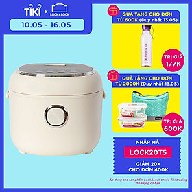 Nồi Cơm Điện Lock&Lock EJR716IVY 0.8L - Hàng Chính Hãng