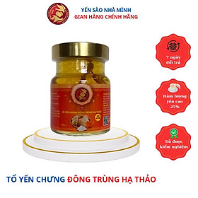 [ Combo 6 ] Yến hũ chưng đông trùng hạ thảo; đảm bảo chất lượng và tiện lợi; không chất bảo quản, không chất phụ gia