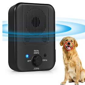 Dog Anti Barking Device, Ultrasonic Dog Barking Deterrent, Sonic Anti-bark Repellent 25 ft Range, Mini  Silencer No Bark Training Control