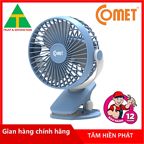 Quạt Sạc Comet CRF0705 (5W) - Xanh - Hàng chính hãng