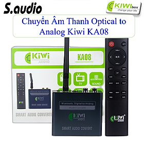 Mua DAC giải mã âm thanh Kiwi KA08 - có blueooth - tiếng to  cực hay - Hàng chính hãng