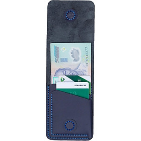 Ví Bóp Nam Nữ Nhỏ Gọn Thời Trang Độc Đáo Da Bò Handmade Galaxy Store GVU01 (11x8cm)