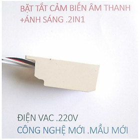 CÔNG TẮC CẢM BIẾN TỰ ĐỘNG BẬT TẮT ĐÈN ĐIỆN 220V BẰNG GIỌNG NÓI ÂM THANH ÁNH SÁNG THÔNG MINH