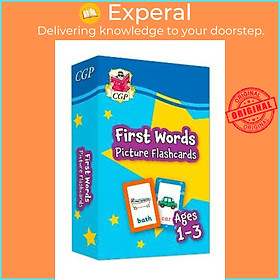 Sách - New First Words Picture Flashcards for Ages 1-3 by CGP Books (UK edition, paperback)