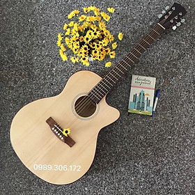 Mua Guitar Acoustic có ty chỉnh cần + Bao đựng