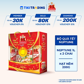 Hộp quà Tết Neptune 2026 - DẦU VÀNG ĐÓN TẾT, LỘC KẾT AN KHANG