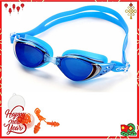 Kính Bơi Cleacco Polycarbonate Cao Cấp Chống Sương Mù , Tia Cực Tím Tặng Kèm Bịt Tai Và Đệm Mũi