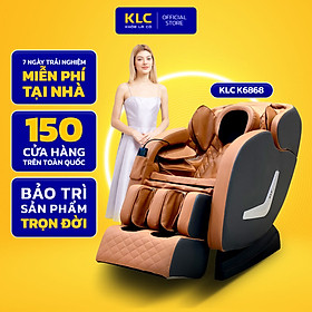 Ghế massage toàn thân KLC KY6868, Công nghệ hồng ngoại kết hợp con lăn 2D, hệ thống cảm biến quang học