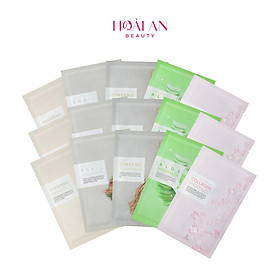 Combo 3 set 5 mặt nạ tinh chất dưỡng ẩm, làm dịu da và chống lão hóa Yoma Ampoule Plus Mask