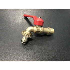 Mua Vòi đồng tay nhôm hợp kim BÄREN- DN15-BR103