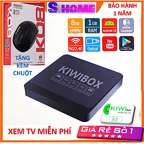 Mua Tivibox KIWI S2 bản mới 2020 hỗ trợ Điều khiển Giọng Nói- SẢN PHẨM CHÍNH HÃNG