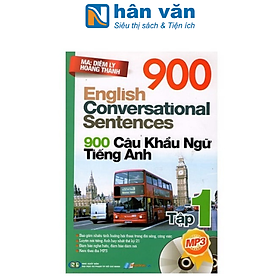 Ảnh bìa 900 Câu Khẩu Ngữ Tiếng Anh (Tập 1) 