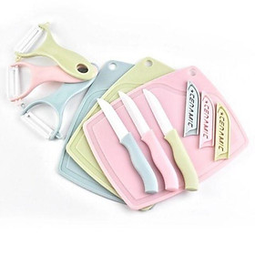 Mua Bộ dao thớt nhựa ( dùng cho trẻ thực hành kỹ năng