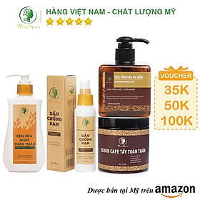 Bộ đánh bay thâm rạn, dưỡng trắng body chuyên sâu Wonmom