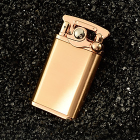 Mua Bật Lửa Xăng CF018 Đồng Bóng Sáng Sang Trọng