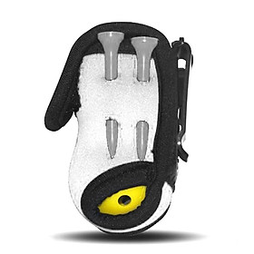 Mini Golf Ball Bag Golf Tees Holder Pouch Belt Clip for Training