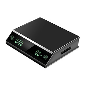 Electronic Coffee Scale Rechargeable with LED Display for Kitchen Home