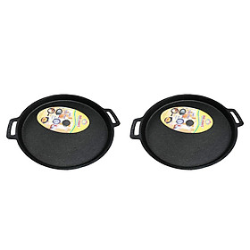 Mua Bộ 2 chảo gang chống dính làm bánh xèo  bò né loại 19cm tiện dụng