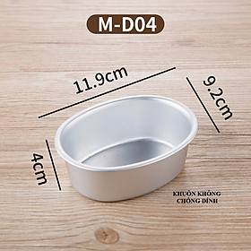 Mua Khuôn nướng bánh kiểu dáng Oval nhôm đúc