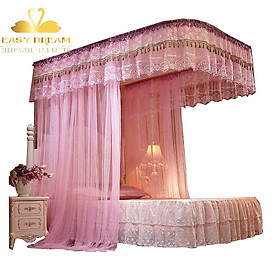 Mua Màn khung không khoan tường -Mùng ngủ hiện đại cao cấp Easy Dream -chống muỗi - trang trí - phòng ngủ - phòng cưới - quà tặng