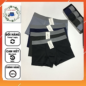 Combo 4 Sịp Đùi Boxer Thông Hơi Cao Cấp Dành Cho Nam