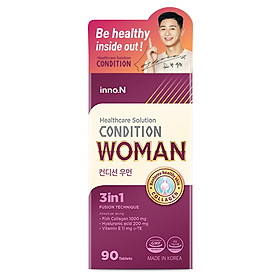 Thực phẩm chức năng collagen và cấp ẩm Condition Woman hỗ trợ làm tăng vẻ