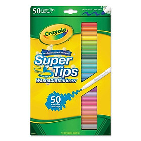 BÚT LÔNG TÔ MÀU NÉT MẢNH & DÀY CRAYOLA 50 CÂY