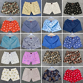 Quần đùi nam N-95, quần đùi ngủ nam kate bigsize 45-95kg  -MSKT02